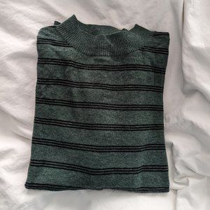 Hatch Collection Clementine Sweater Pine Stripe - size 1